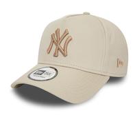New Era A-Frame Trucker Cap - New York Yankees Stone Beige