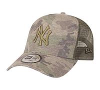 New Era A-Frame Trucker Cap - New York Yankees Wood camo