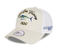 New Era A-Frame Trucker Cap - OUTDOOR Fishing stone beige - One Size