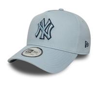 NEW ERA NEW YORK YANKEES BASEBALL CAP.9FORTY E FRAME OUTLINE BLUE SNAP HAT S25