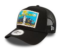 New Era A-Frame Trucker Cap - POSTCARD New York - One Size