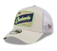 New Era A-Frame Trucker Cap - Seattle Seahawks stone beige One Size