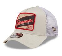 New Era A-Frame Trucker Cap - Tampa Bay Buccaneers Stone - One Size Beige
