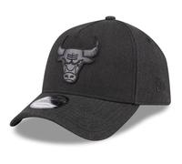 New Era A-Frame Trucker Linen Cap - Chicago Bulls Black - One Size