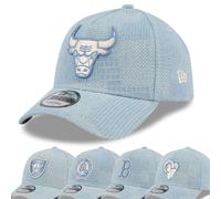 New Era A-Frame Trucker Patchwork Cap - NFL MLB NBA sky blue Chicago Bulls One Size