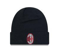New Era AC Milan Black Cuff Knit Beanie Hat