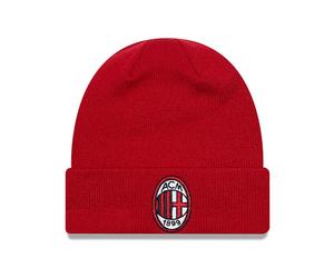New Era AC Milan Red Cuff Knit Beanie Hat