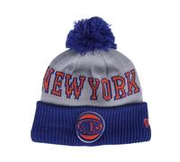 New Era Accessories New York Knicks NBA Tip Off 2023 Bobble Knit Hat in Blue