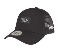 New Era Adjustable A-Frame Trucker Cap - BRAND LOGO PATCH