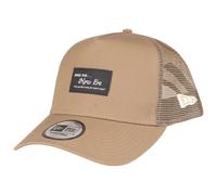New Era Adjustable A-Frame Trucker Cap - BRAND LOGO PATCH