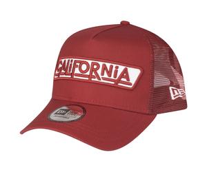 New Era Adjustable A-Frame Trucker Cap - USA California