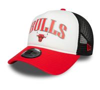 New Era Nba Retro Chicago Bulls Trucker Cap Red Man