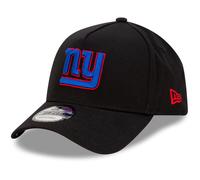 New Era Adult New York Giants 9Forty A-Frame Adjustable Cap / Black Blue/RRP £27