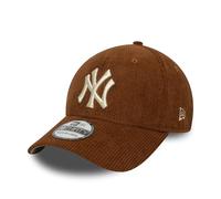 New Era Adult's 39Thirty Cord MLB New York Yankees Baseball Cap Hat Medium Brown Size Small/Medium
