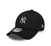 New Era Adults 39Thirty Stretch Mesh MLB New York Yankees Baseball Cap Hat Size Medium/Large Black
