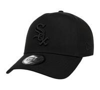 NEW ERA CHICAGO WHITE SOX BASEBALL CAP.9FORTY E FRAME MONOCHROME BLACK HAT W24