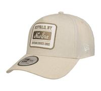 New Era Adult's 9Forty Aframe Buffalo New York Patch Baseball Cap Hat Light Beige
