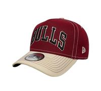 New Era Adult's 9Forty Aframe City Icon NBA Chicago Bulls Baseball Cap Hat Dark Red Snapback Adjustable