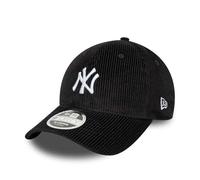 New Era Adult's 9Forty Cord MLB New York Yankees Baseball Cap Hat Black