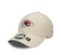 New Era Adult's 9Forty Cord NFL Kansas City Chiefs Baseball Cap Hat Light Beige