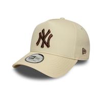 New Era E-Frame Snapback Cap - New York Yankees Beige - One Size
