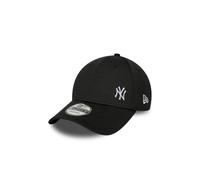 NEW ERA NEW YORK YANKEES BASEBALL CAP.9FORTY FLAWLESS BLACK MESH MLB HAT W25