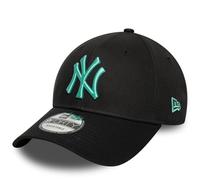 New Era Mens Adjustable Cap Black One Size