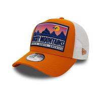 New Era Adult's 9Forty Location Rocky Mountains Trucker Branded Baseball Cap Hat Rust Copper