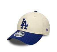 New Era Adult's 9Forty M Crown MLB Los Angeles Dodgers Baseball Cap Hat Light Beige