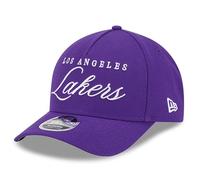 New Era Adult's 9Forty M Crown NBA Draft Los Angeles Lakers Snapback Baseball Cap Hat Purple