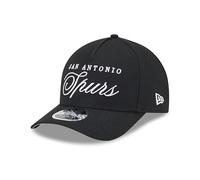 New Era Adult's 9Forty M Crown NBA Draft San Antonio Spurs Snapback Baseball Cap Hat Black