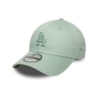 New Era Adult's 9Forty Midi Logo MLB Los Angeles Dodgers Strapback Baseball Cap Hat Green
