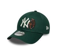 New Era Adults 9Forty MLB New York Yankees Baseball Cap Hat Dark Green