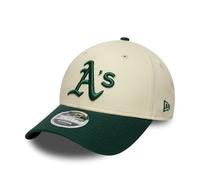 New Era Adult's 9Forty MLB Oakland Athletics Baseball Cap Hat Light Beige