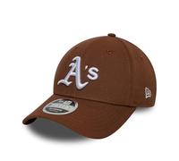 New Era Adult's 9Forty MLB Oakland Athletics M Crown Snapback Baseball Cap Hat Medium Brown