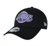 New Era 9Forty Strapback Cap Metallic Los Angeles Lakers - One Size Black