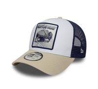 New Era Adult's 9Forty New York State Bison Trucker Baseball Cap Hat White
