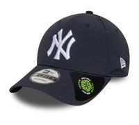 NEW ERA NEW YORK YANKEES RECYCLED BASEBALL CAP.9FORTY NAVY ADJUSTABLE HAT W25