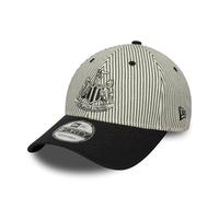 New Era Adult's 9Forty Pinstripe Newcastle United Baseball Cap Hat Light Beige