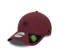 New Era Adult's 9Forty Recycled Mini MLB New York Yankees Baseball Cap Hat Dark Red