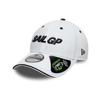New Era Adult's 9Forty Sandwich Visor Sail GP Baseball Cap Hat White