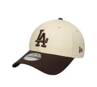 New Era Adult's 9Forty Side Patch MLB Los Angeles Dodgers Baseball Cap Hat Light Beige