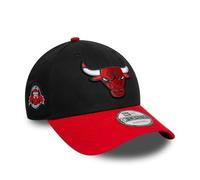 New Era Adult's 9Forty Side Patch NBA Chicago Bulls Baseball Cap Hat Black