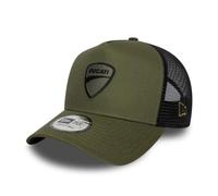 New Era Adults 9Forty Trucker Core Ducati Motor Sport E Frame Baseball Cap Hat Medium Green