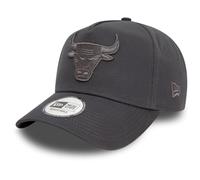 NEW ERA CHICAGO BULLS BASEBALL CAP.9FORTY REPREVE E FRAME GREY SNAPBACK HAT S24