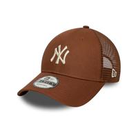 NEW ERA NEW YORK YANKEES TRUCKER CAP.9FORTY MLB HOMEFIELD BROWN BASEBALL HAT W25