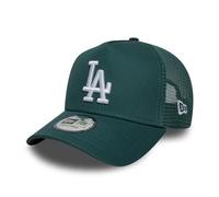 New Era Adult's 9Forty Trucker League Essential MLB Los Angeles Dodgers Trucker Baseball Cap Hat Dark Green