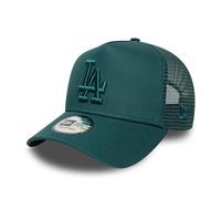 New Era Adult's 9Forty Trucker League Essential MLB Los Angeles Dodgers Trucker Baseball Cap Hat Dark Green