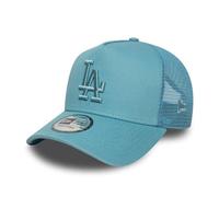 New Era Adult's 9Forty Trucker League Essential MLB Los Angeles Dodgers Trucker Baseball Cap Hat Pastel Blue