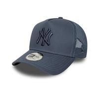 New Era Adult's 9Forty Trucker League Essential MLB New York Yankees Trucker Baseball Cap Hat Dark Blue